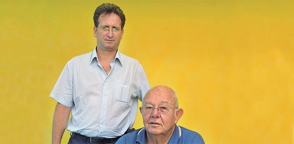 אברהם הוכברג, אורי דנון / צלם: איל יצהר